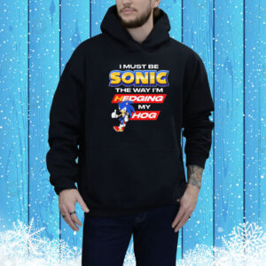 Official Sonic I Must Be Sonic The Way I’m Hedging My Hog Tee Shirt