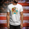 Official The Fantastic Four Nova Knicks Painting Tee Shirt