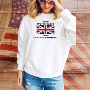 Official Two World War One Referendudum Union Flag Tee Shirt