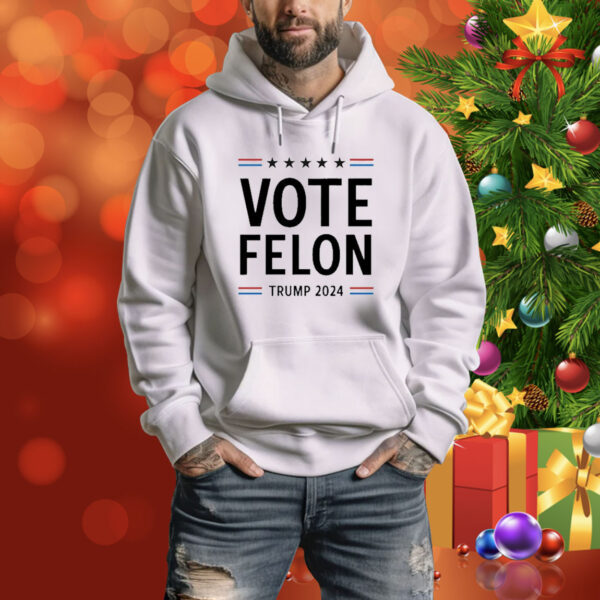 Official Wonderful Help Vote Felon Trump 2024 Tee Shirt