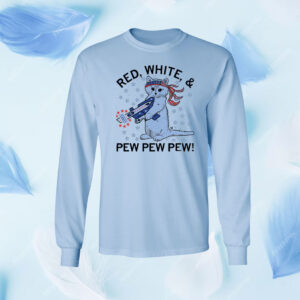 RAYGUN: Red, White, and Pew Pew Pew Tee Shirt