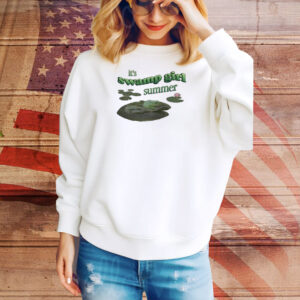 Snazzyseagullshop It's Swamp Girl Summer - Frog Tee Shirt