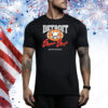 Terrion Arnold Wearing Detroit Bama Boys Tee Shirt