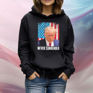 Trump American Never Surrender Tee Shirt