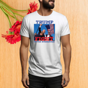 Trump Assassination T-Shirt, Donald Trump Shooting Tee, Fight Trump Tee Shirt