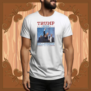 Trump Bulletproof Shirt, Assassination Trump 2024 Shirt, President Trump Fight Tee Shirt