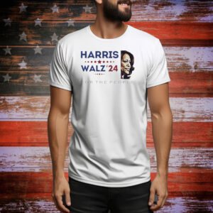 Official Harris Walz 24 Picture For The People – Kamala Harris Tim Walz Tee Shirt