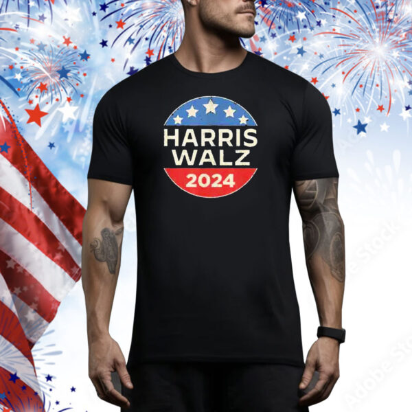 Official Harris Walz – Kamala Harris Tim Walz President 2024 vintage retro Tee Shirt