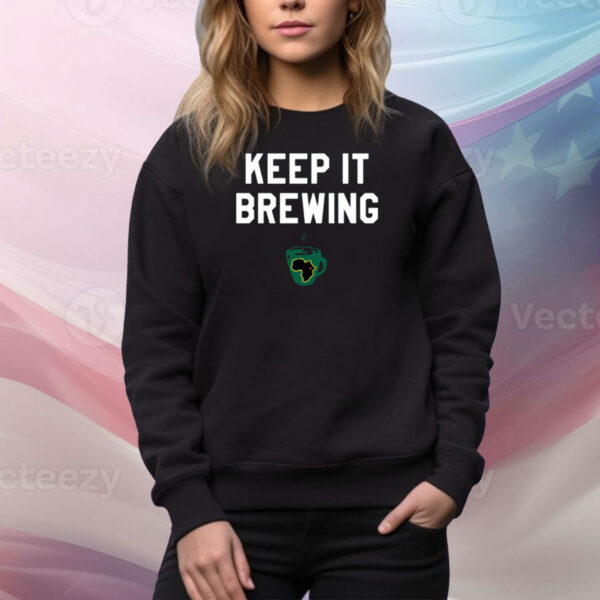 Starbucksbpn Keep It Brewing Tee Shirt