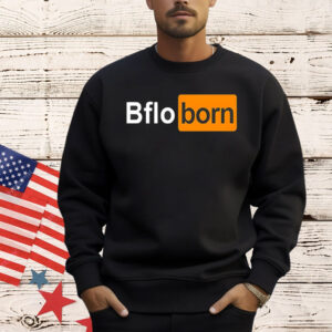 Bflo born logo parody T-Shirt