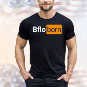 Bflo born logo parody T-Shirt