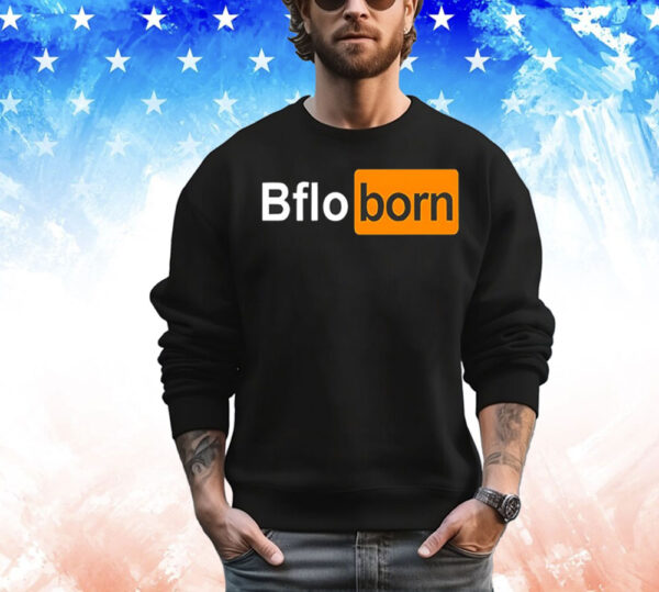 Bflo born logo parody T-Shirt