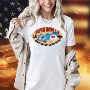 Detroit Lions and Buffalo Bills Super Bowl LIX Battle Of Lake Erie Shirt