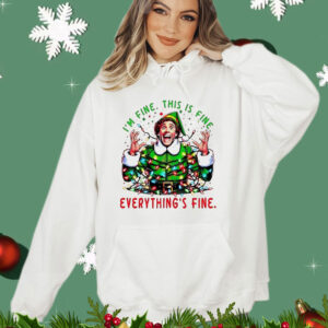 Elf I’m fine this is fine everything’s fine Christmas T-Shirt