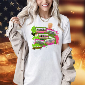 Grinch Home Alone Elf Christmas Shirt