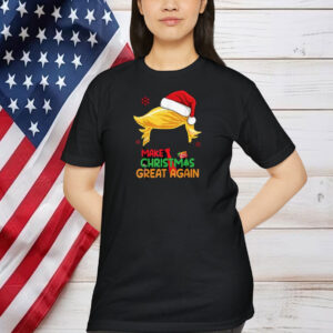 Make Christmas Great Again Funny Trump Christmas T-Shirt