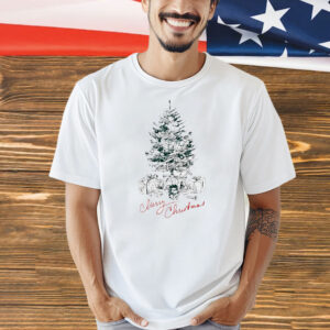 Merry Christmas tree vintage Shirt
