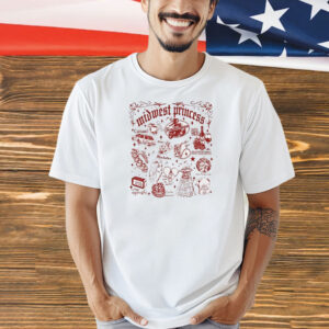 Midwest Princess red graphic Shirt