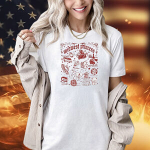 Midwest Princess red graphic Shirt