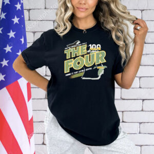 Monroe St. Mary Catholic 2024 MHSAA Football D7 The Four T-Shirt