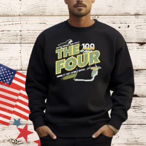 Monroe St. Mary Catholic 2024 MHSAA Football D7 The Four T-Shirt