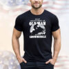 Never underestimate an old man with a snowmobile T-Shirt