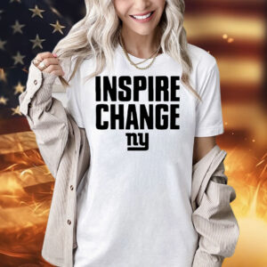 New York Giants 2024 inspire change Shirt
