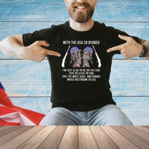 Patriotic Boots with the USA so divided Shirt