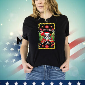 Pennywise dead inside but jolly af Christmas T-Shirt