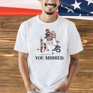 President 47th USA golf you missed Shirt