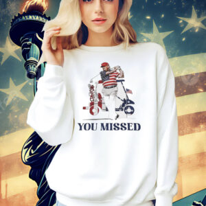 President 47th USA golf you missed Shirt