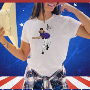 Randy Johnson hits the bird Shirt