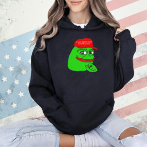 Rodney wearing pepe make memecoins great again Shirt