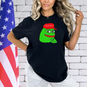 Rodney wearing pepe make memecoins great again Shirt