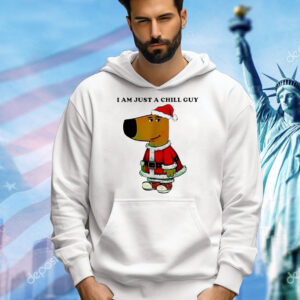 Santa Chill Guy I am just a Chill Guy Shirt