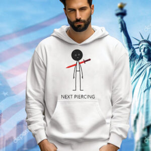 Sword through chest next piercing T-Shirt