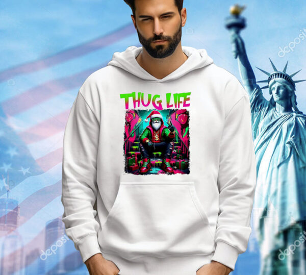 Thug Life Santa Christmas Shirt