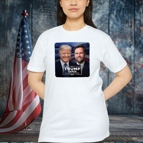 Trump Vance 2024 T-Shirt President Trump Make America Great Again Funny Gifts T-Shirt