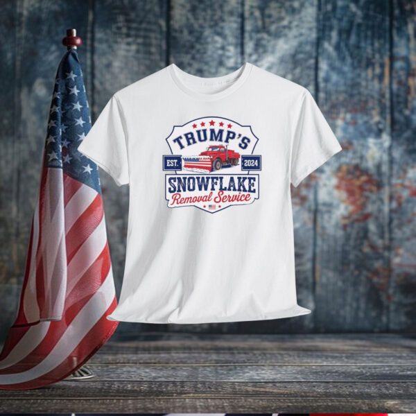 Trump's Snowflake Removal Service Funny Trump President 2024 Premium Shirt