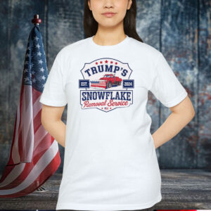 Trump's Snowflake Removal Service Funny Trump President 2024 Premium Shirt