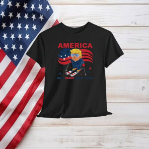 USA Apres Ski Make Skiing Great Again Donald Trump Shirt