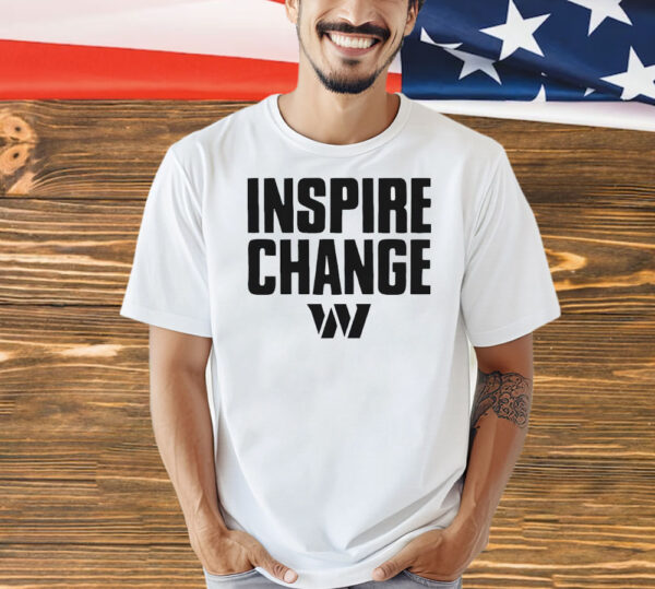 Washington Commanders 2024 inspire change Shirt