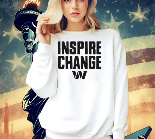 Washington Commanders 2024 inspire change Shirt