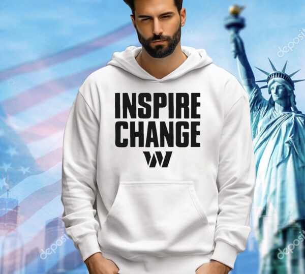 Washington Commanders 2024 inspire change Shirt