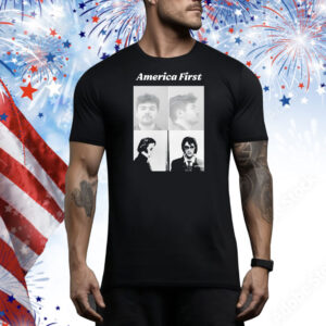 America first Nick Fuentes and Elvis Presley mugshot Tee Shirt