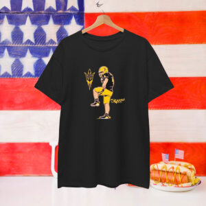 Arizona State Sun Devils Cam Skattebo Superstar Pose T-Shirt