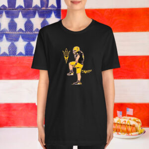 Arizona State Sun Devils Cam Skattebo Superstar Pose T-Shirt