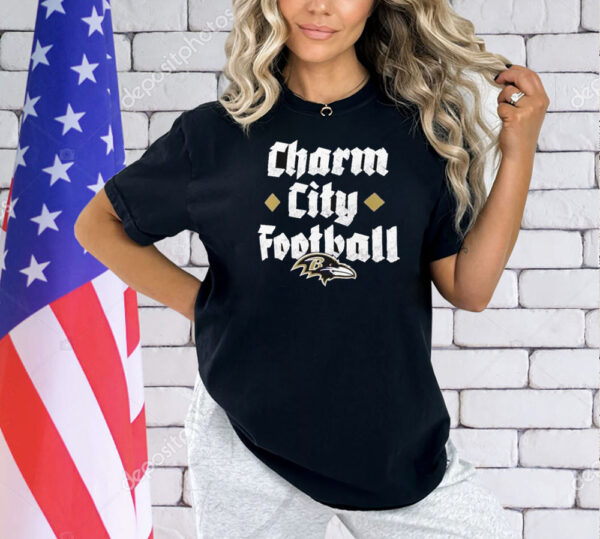 Baltimore Ravens Charm City Football Shirts