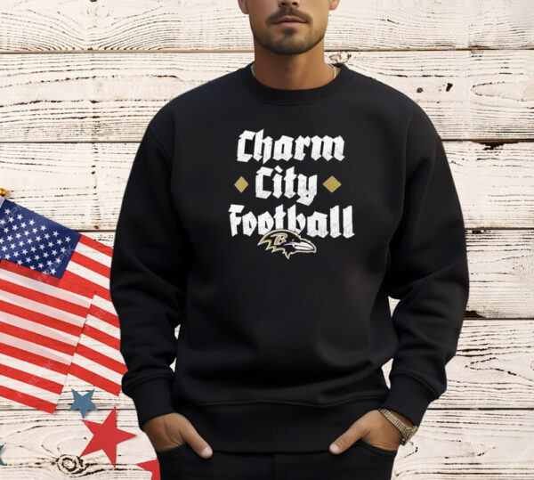 Baltimore Ravens Charm City Football Shirts