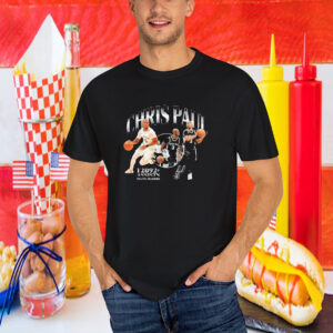 Chris Paul San Antonio Spurs 2nd NBA All-Time Assists Leader T-Shirt
